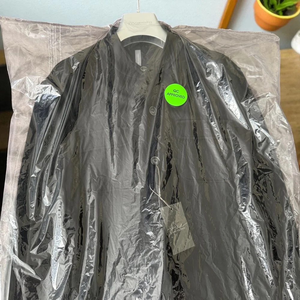 $695 - NWT - Samuelsohn Utility Jacket - Italian Reda 120's Wool - Black - 40